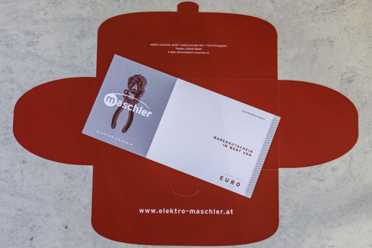 Gutschein Elektro Maschler