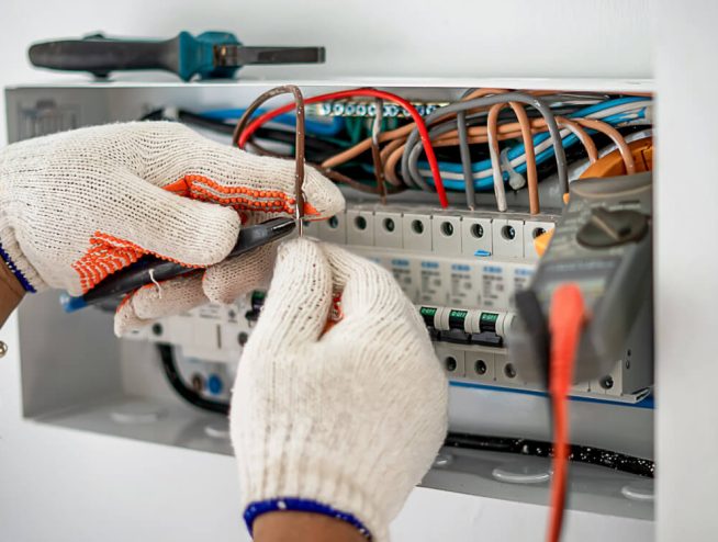 Elektrische Installationen im Wohn- und Gewerbebereich