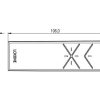 Technische Zeichnung der Loxone NFC Code Touch Fernbedienung mit Abmessungen – Planungshilfe für Elektroinstallationen durch Elektro Maschler