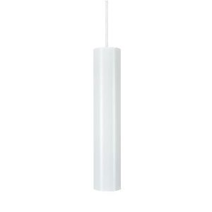 Elegante Loxone LED Pendulum Slim RGBW Tree in Weiß – minimalistische Hängeleuchte mit präziser Lichtsteuerung für moderne Smart Homes, installiert durch Elektro Maschler