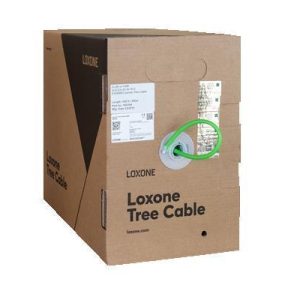 Loxone Tree Kabel auf 800-Meter-Rolle zur strukturierten Verkabelung von Loxone Smart Home Komponenten
