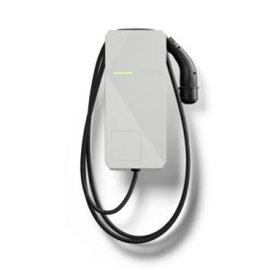 Loxone Ladestation für E-Autos mit fest installiertem Typ 2 Ladekabel, verkauft von Elektro Maschler