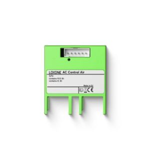 Vorderansicht des Loxone AC Control Air Moduls für die Einbindung von Klimageräten in ein Loxone Smart Home System
