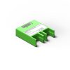 Seitliche Perspektive des Loxone AC Control Air Moduls zur Einbindung von Klimageräten in Loxone Smart Home Systeme